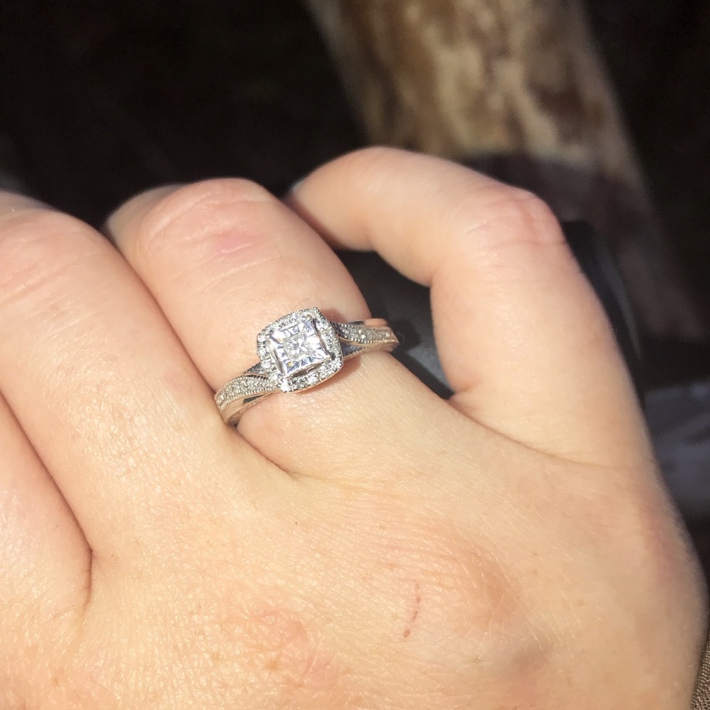 Sterling silver size 6 ring